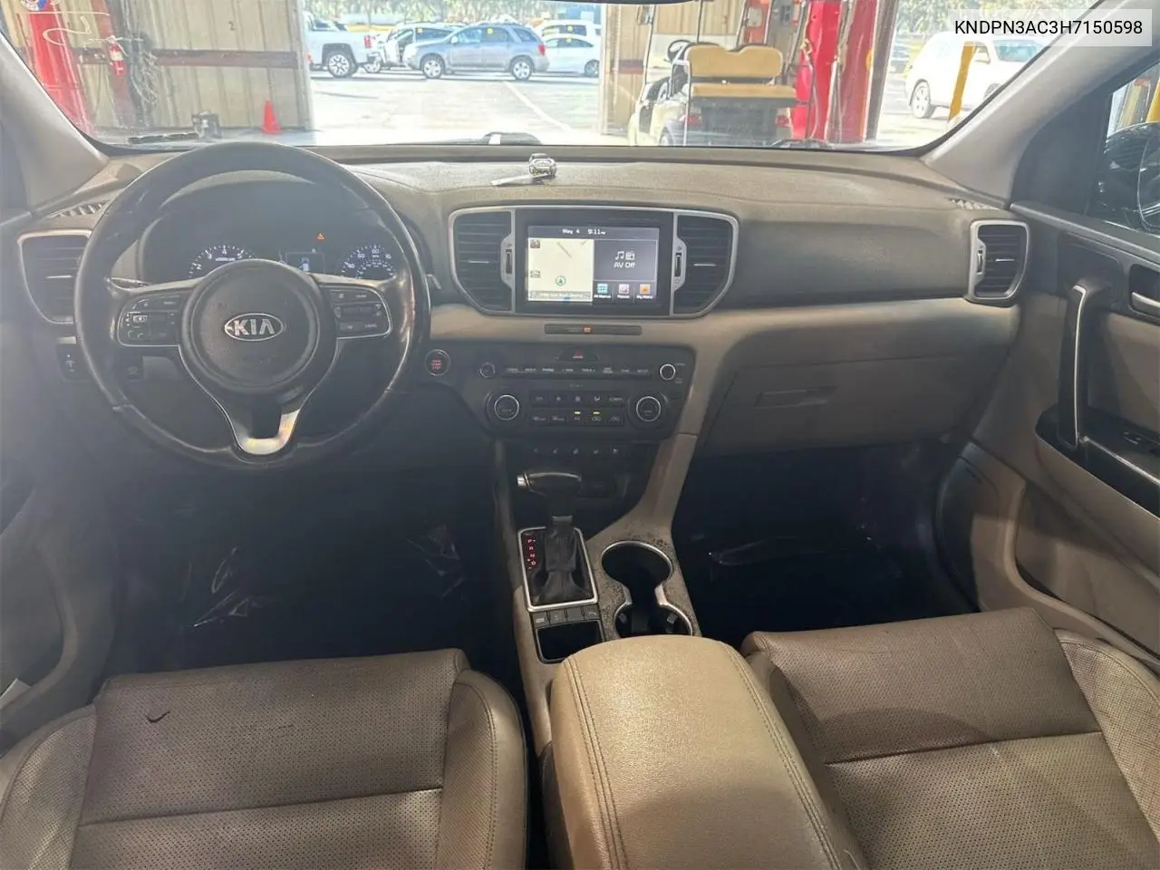 2017 Kia Sportage Ex VIN: KNDPN3AC3H7150598 Lot: 57365115