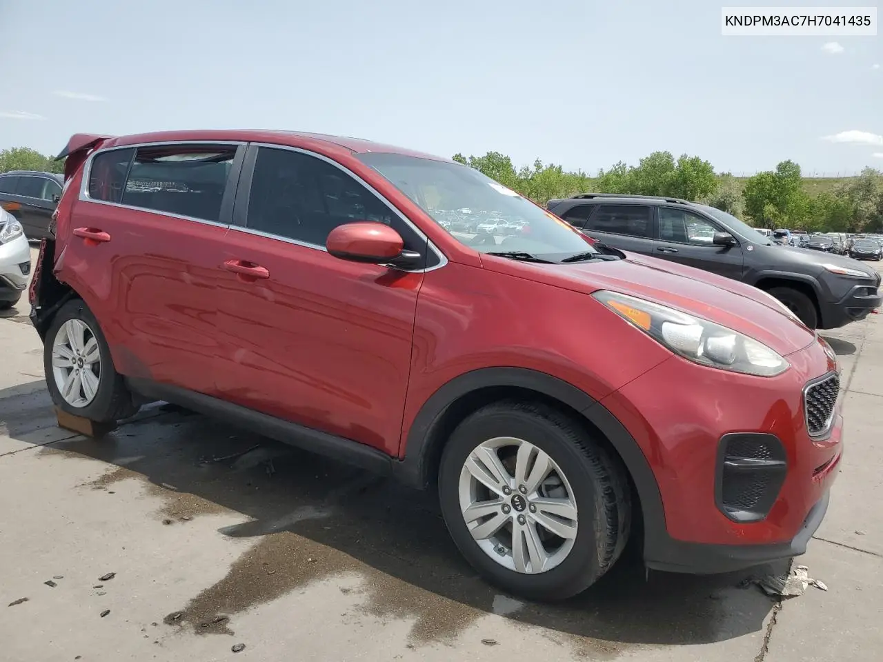 2017 Kia Sportage Lx VIN: KNDPM3AC7H7041435 Lot: 59018555