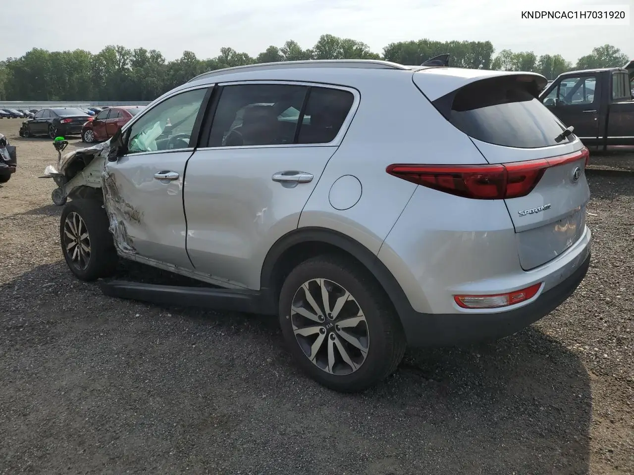 2017 Kia Sportage Ex VIN: KNDPNCAC1H7031920 Lot: 62363735