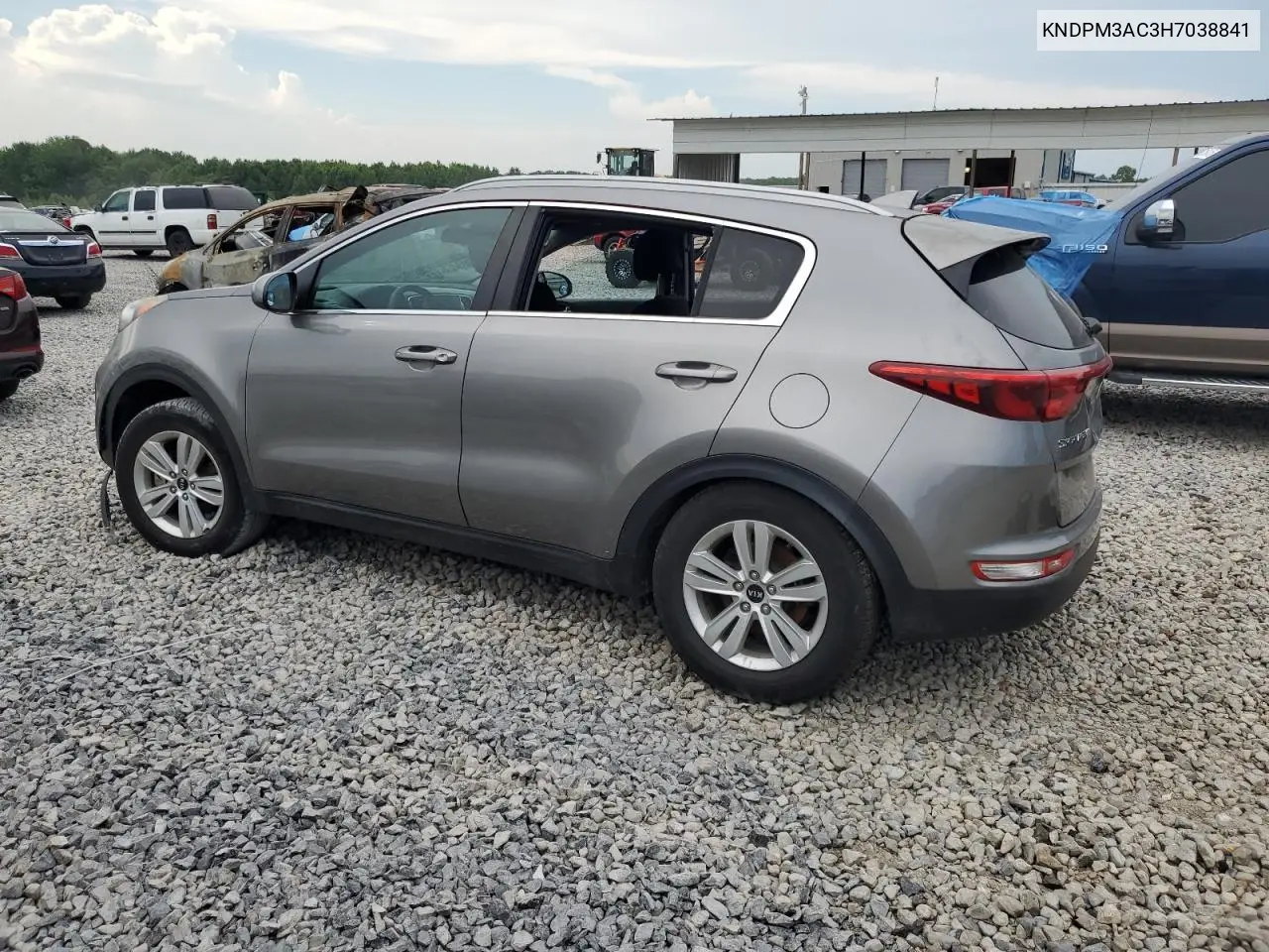 2017 Kia Sportage Lx VIN: KNDPM3AC3H7038841 Lot: 62845935