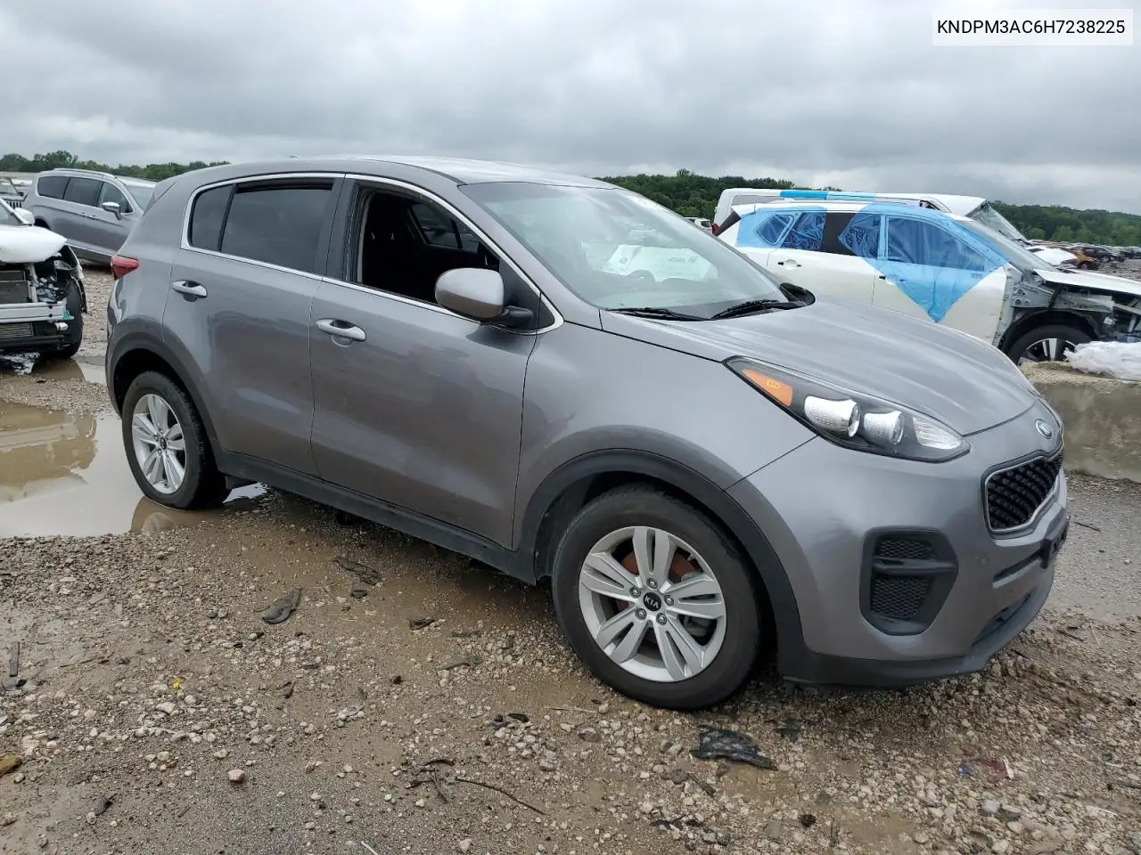 2017 Kia Sportage Lx VIN: KNDPM3AC6H7238225 Lot: 64972145