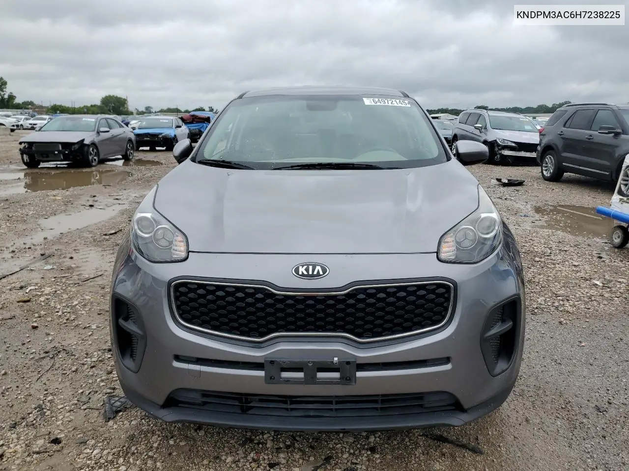 2017 Kia Sportage Lx VIN: KNDPM3AC6H7238225 Lot: 64972145