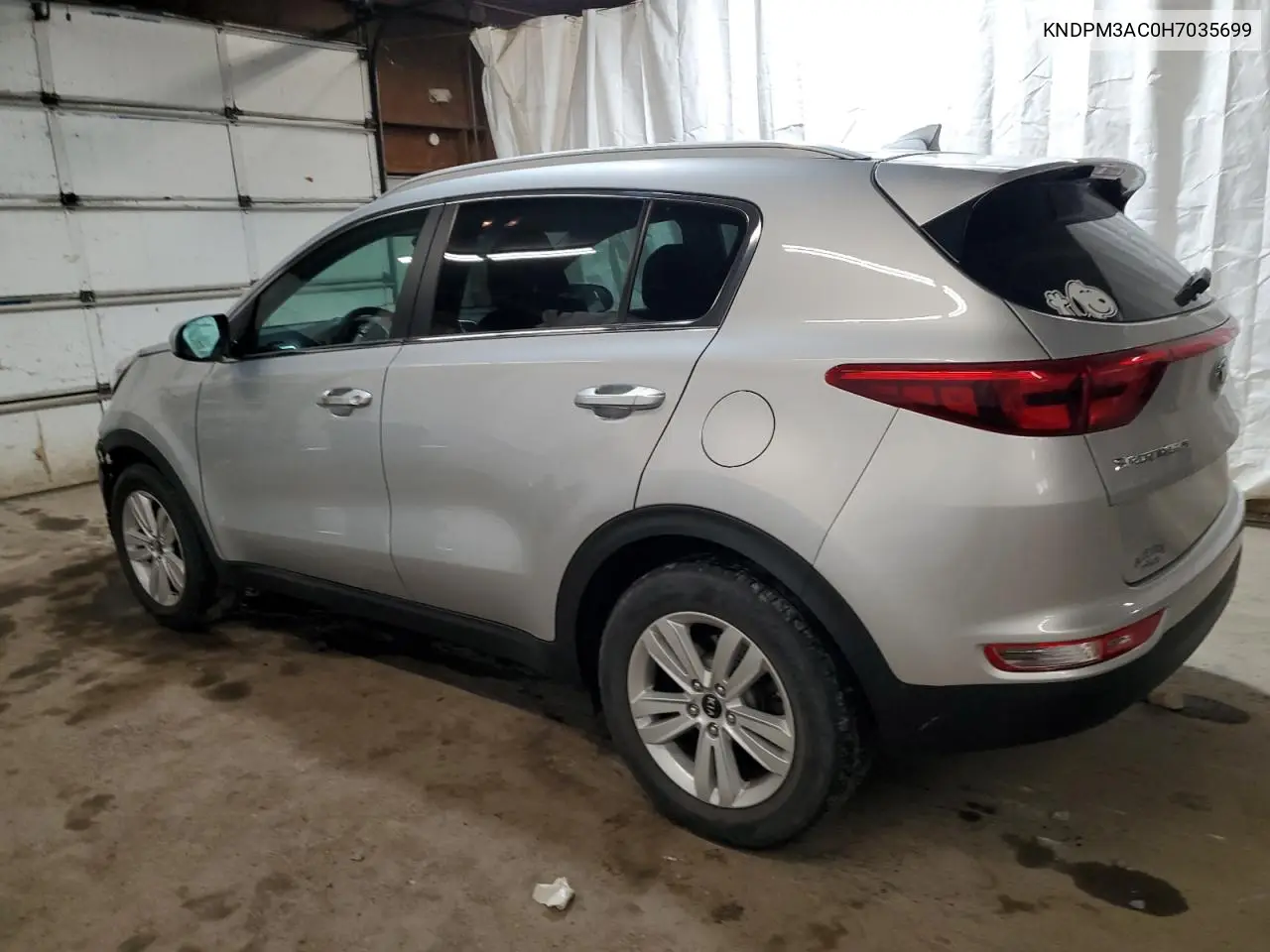 2017 Kia Sportage Lx VIN: KNDPM3AC0H7035699 Lot: 65337435