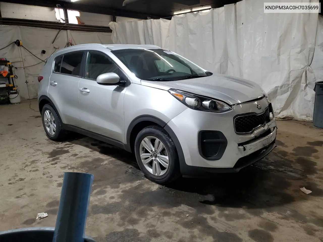 2017 Kia Sportage Lx VIN: KNDPM3AC0H7035699 Lot: 65337435