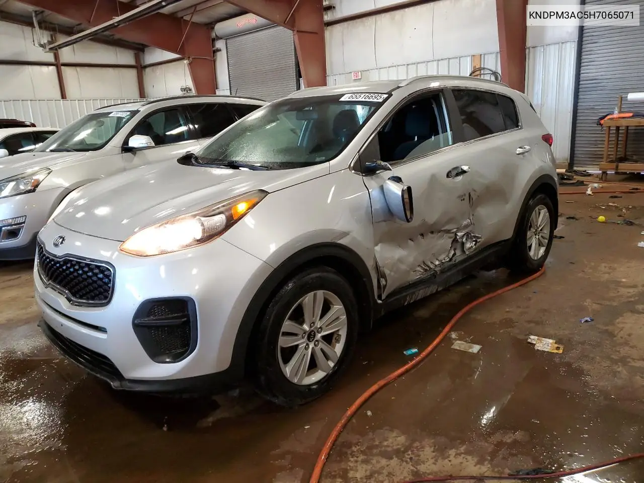 2017 Kia Sportage Lx VIN: KNDPM3AC5H7065071 Lot: 65516695