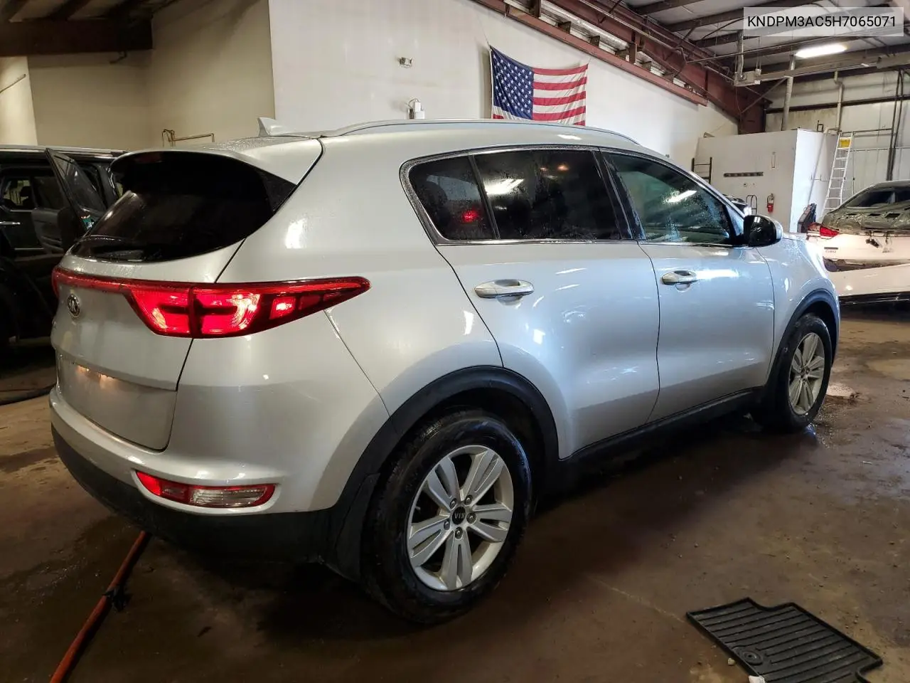 2017 Kia Sportage Lx VIN: KNDPM3AC5H7065071 Lot: 65516695