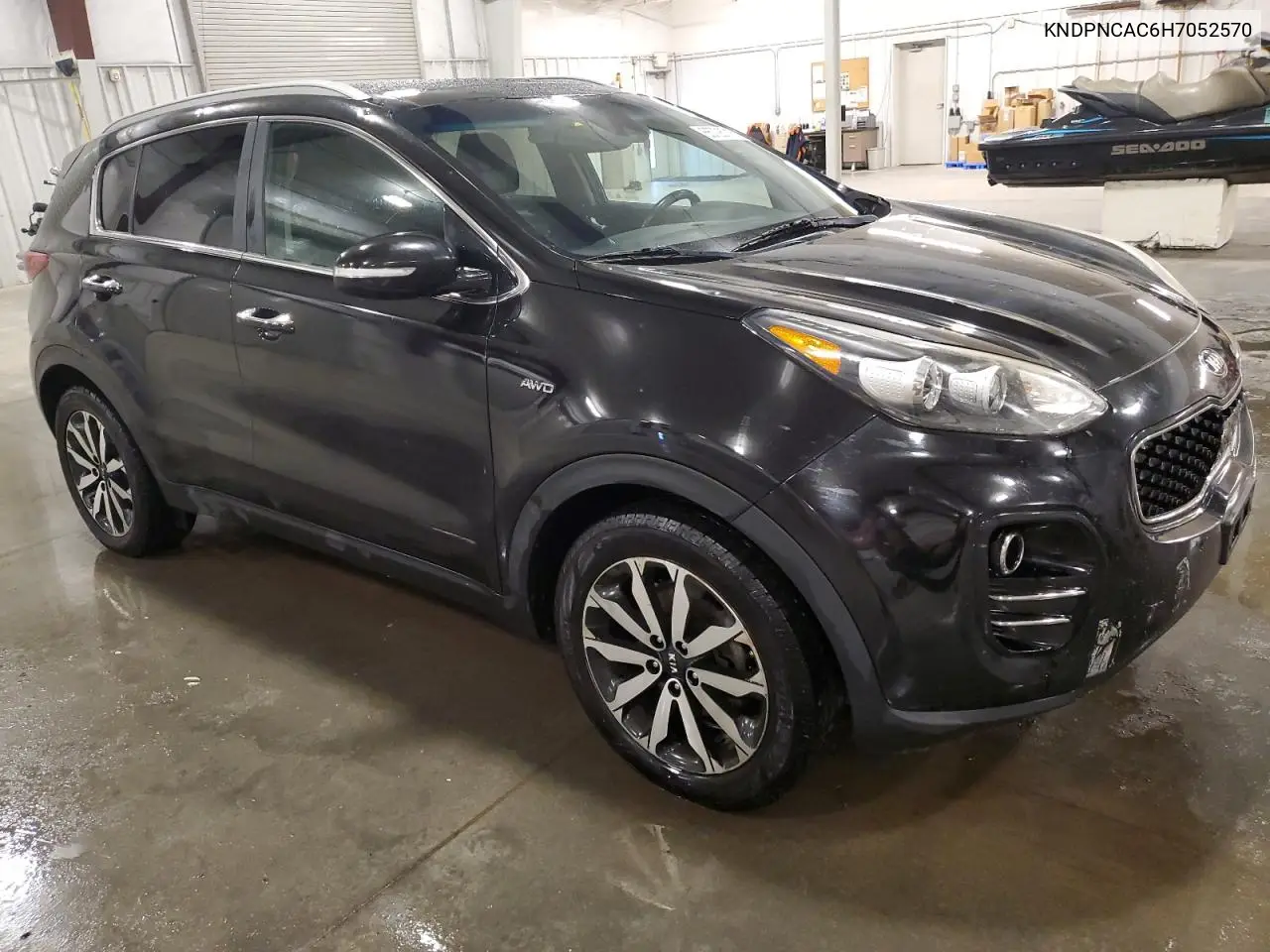 2017 Kia Sportage Ex VIN: KNDPNCAC6H7052570 Lot: 65728715