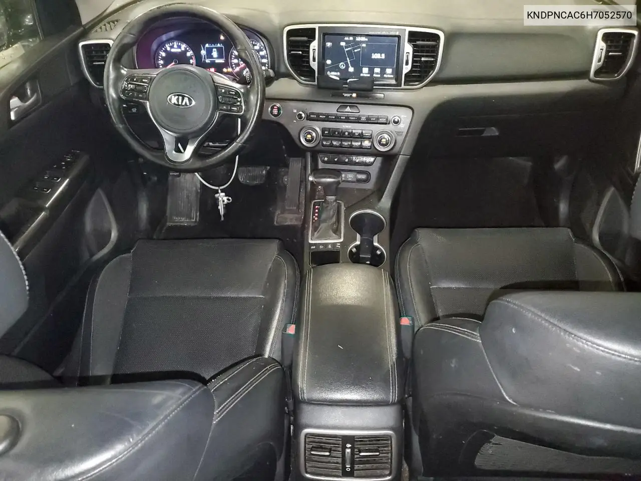 2017 Kia Sportage Ex VIN: KNDPNCAC6H7052570 Lot: 65728715