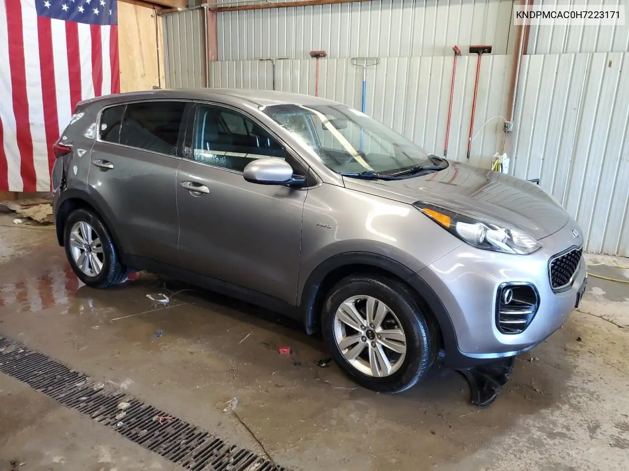 2017 Kia Sportage Lx VIN: KNDPMCAC0H7223171 Lot: 65753045