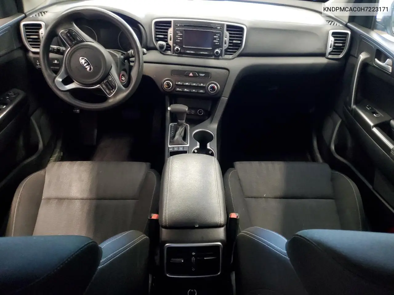 2017 Kia Sportage Lx VIN: KNDPMCAC0H7223171 Lot: 65753045