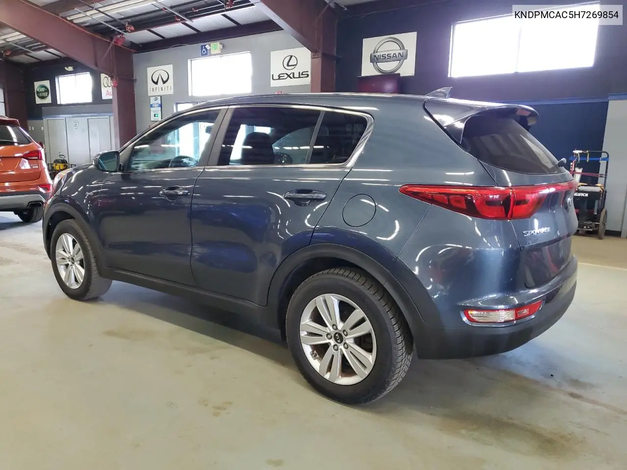 2017 Kia Sportage Lx VIN: KNDPMCAC5H7269854 Lot: 66371425