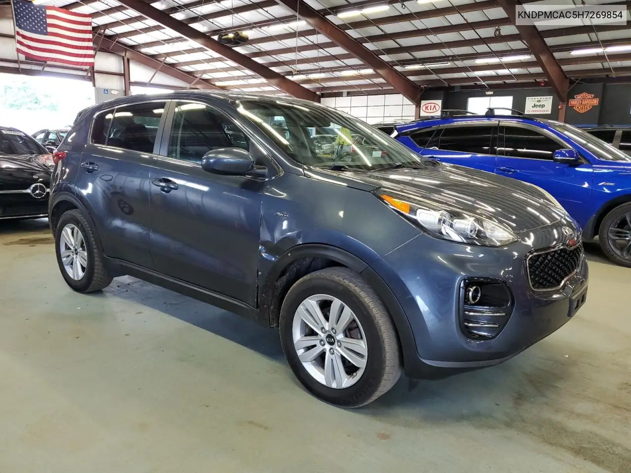 2017 Kia Sportage Lx VIN: KNDPMCAC5H7269854 Lot: 66371425