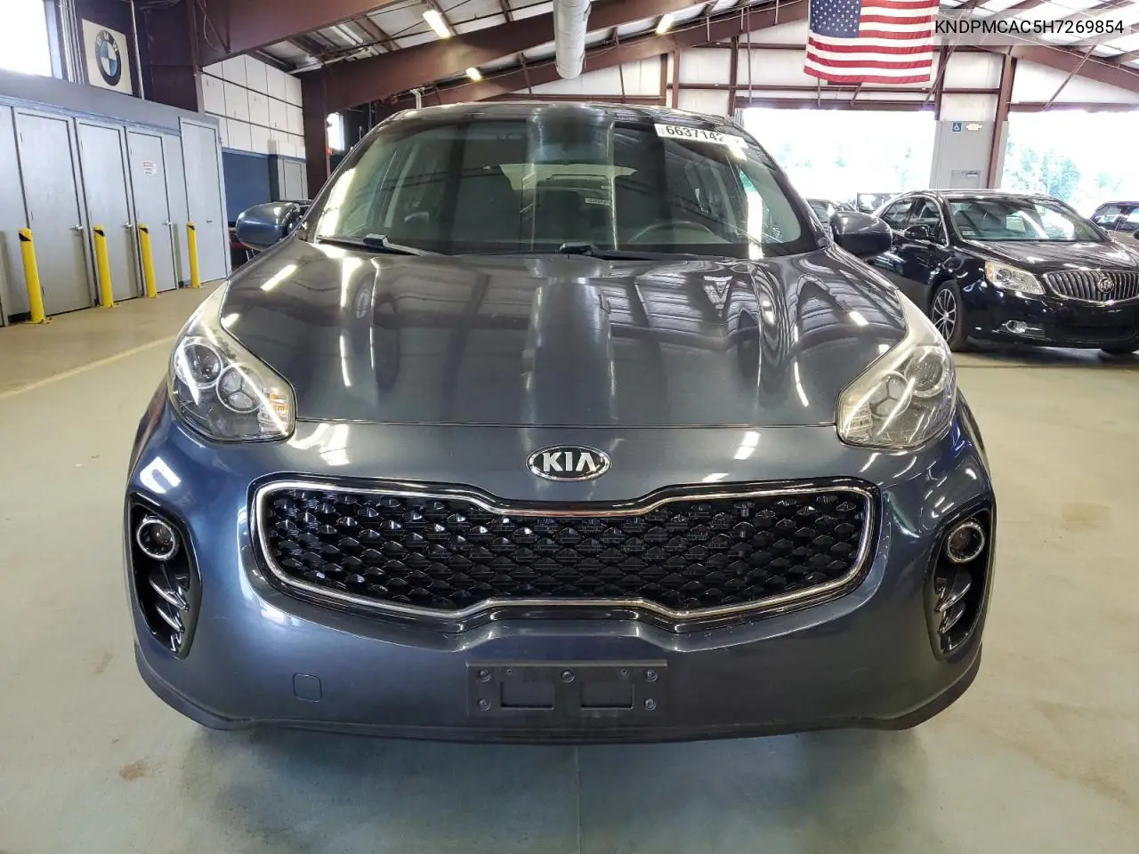 2017 Kia Sportage Lx VIN: KNDPMCAC5H7269854 Lot: 66371425