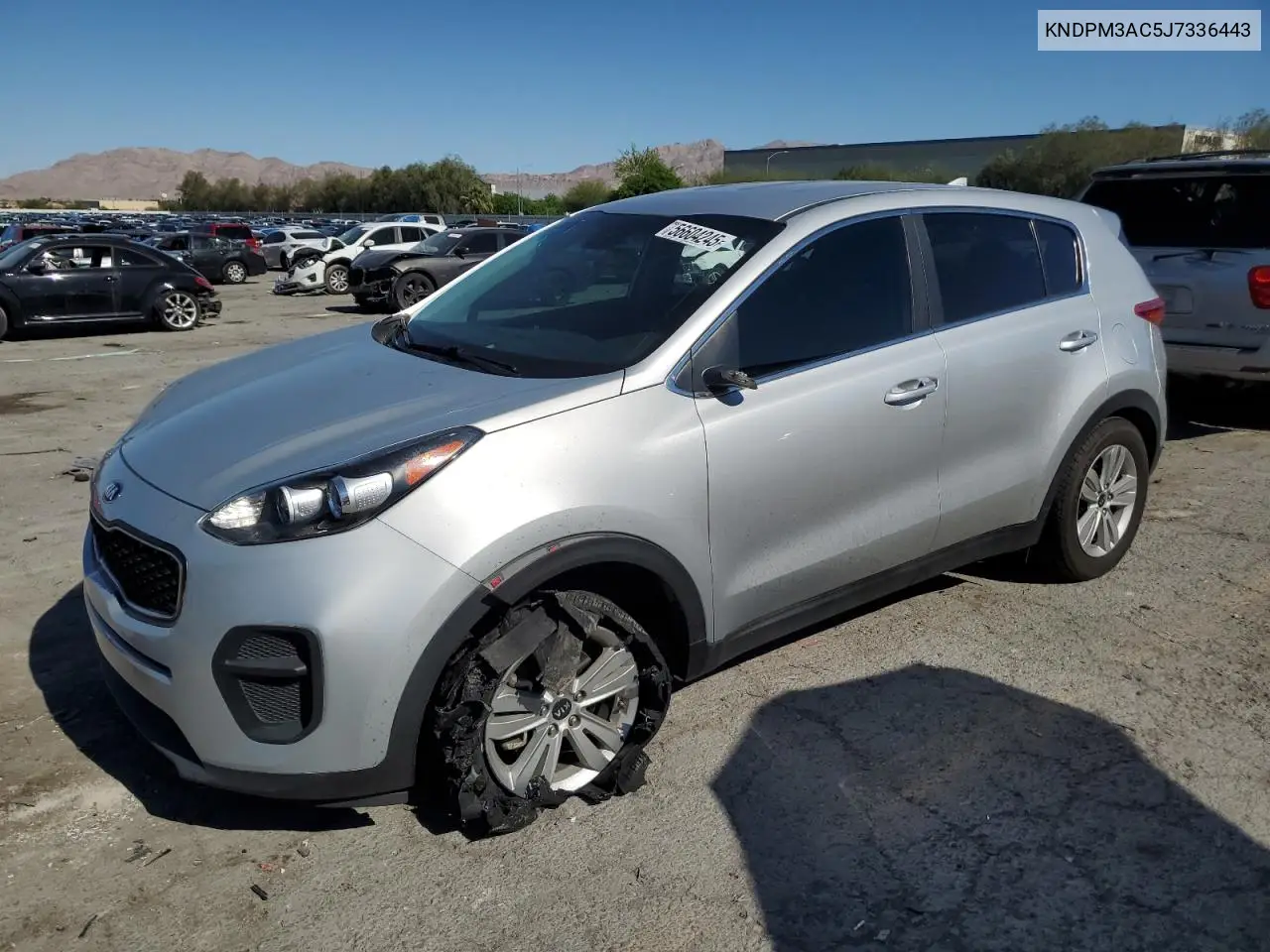 2018 Kia Sportage Lx VIN: KNDPM3AC5J7336443 Lot: 56604245