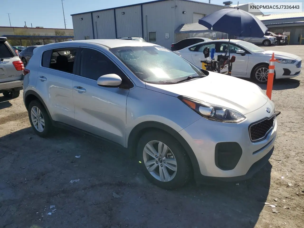 2018 Kia Sportage Lx VIN: KNDPM3AC5J7336443 Lot: 56604245