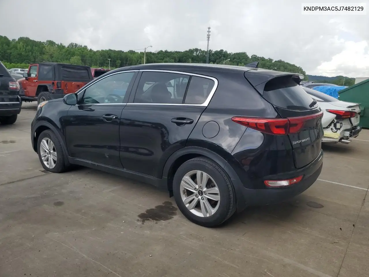 2018 Kia Sportage Lx VIN: KNDPM3AC5J7482129 Lot: 56775815