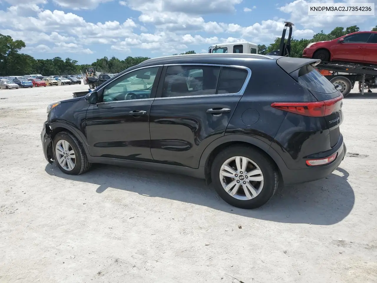 2018 Kia Sportage Lx VIN: KNDPM3AC2J7354236 Lot: 57066875