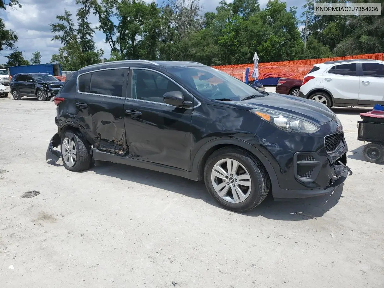 2018 Kia Sportage Lx VIN: KNDPM3AC2J7354236 Lot: 57066875