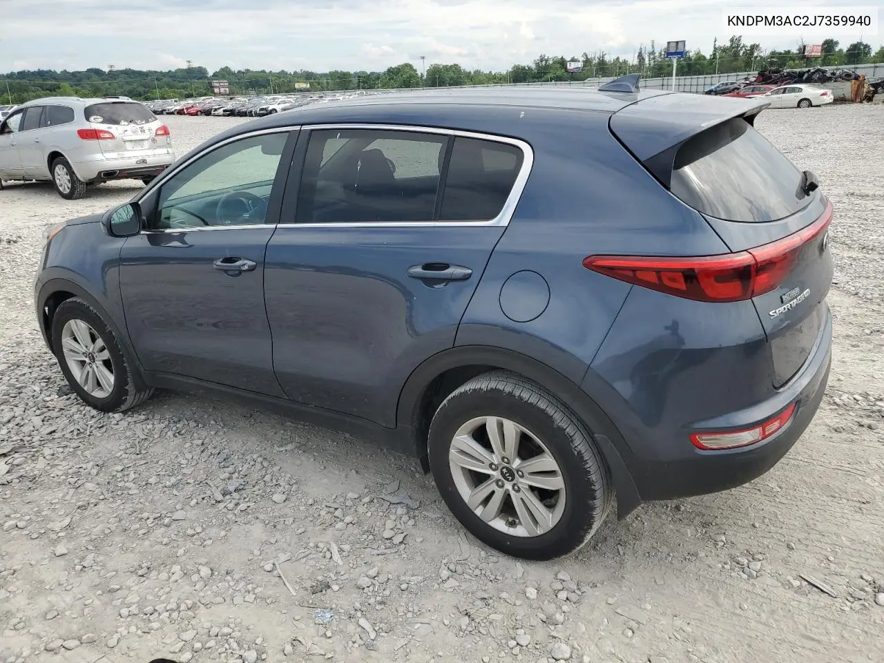2018 Kia Sportage Lx VIN: KNDPM3AC2J7359940 Lot: 62278905