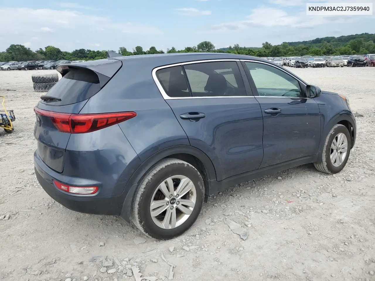 2018 Kia Sportage Lx VIN: KNDPM3AC2J7359940 Lot: 62278905