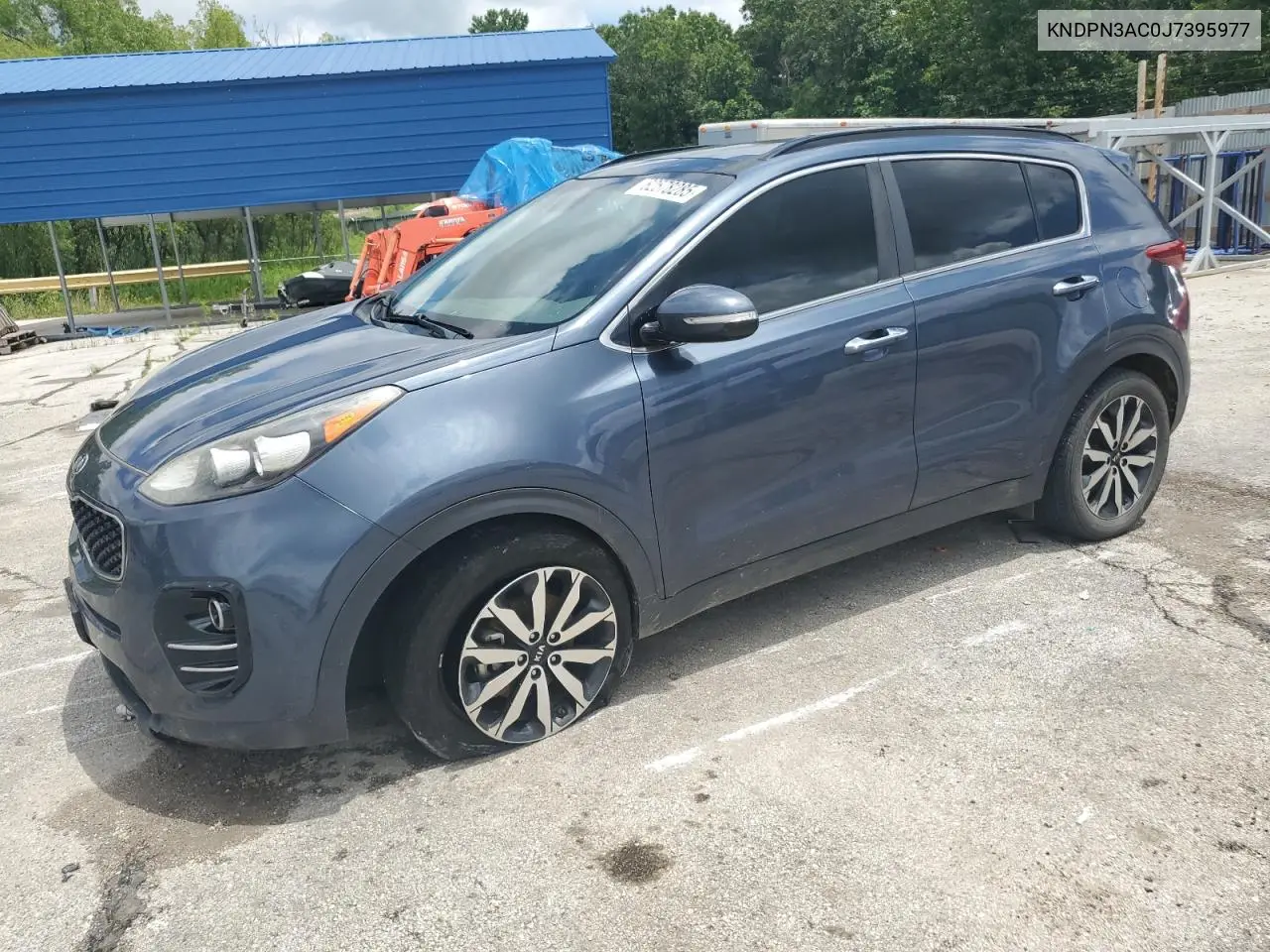 2018 Kia Sportage Ex VIN: KNDPN3AC0J7395977 Lot: 62578285