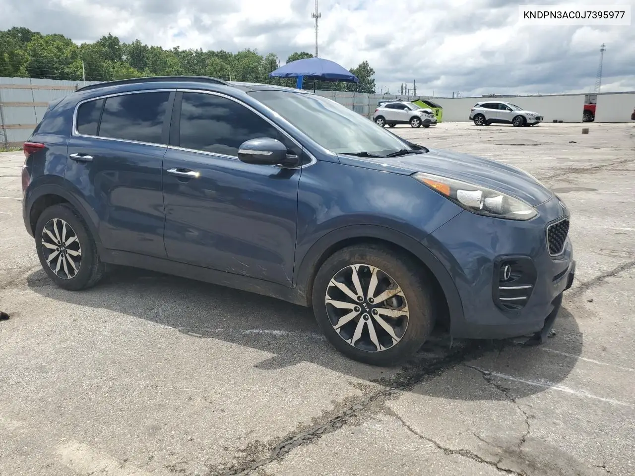 2018 Kia Sportage Ex VIN: KNDPN3AC0J7395977 Lot: 62578285
