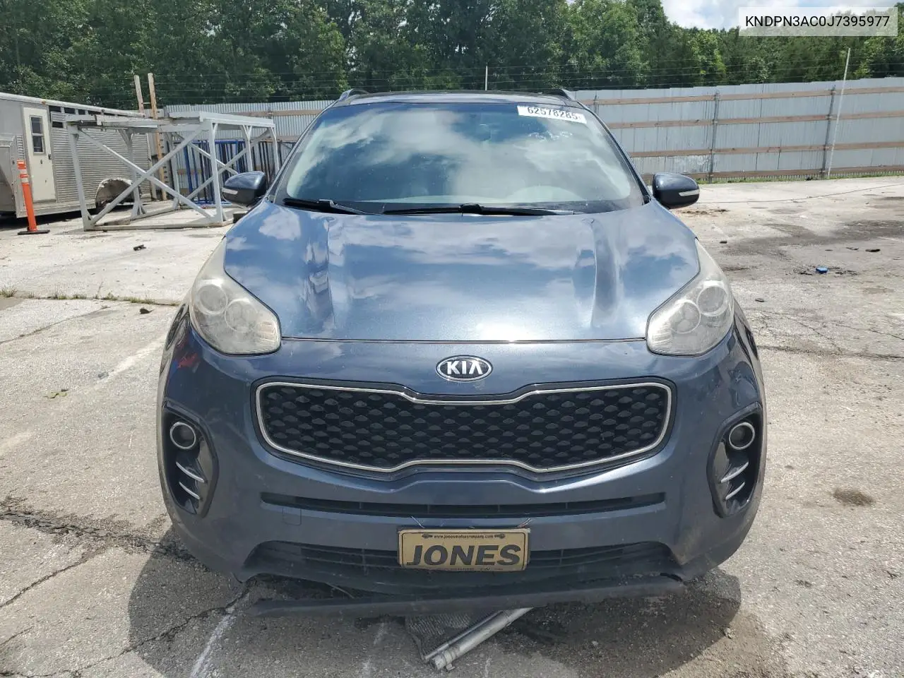 2018 Kia Sportage Ex VIN: KNDPN3AC0J7395977 Lot: 62578285