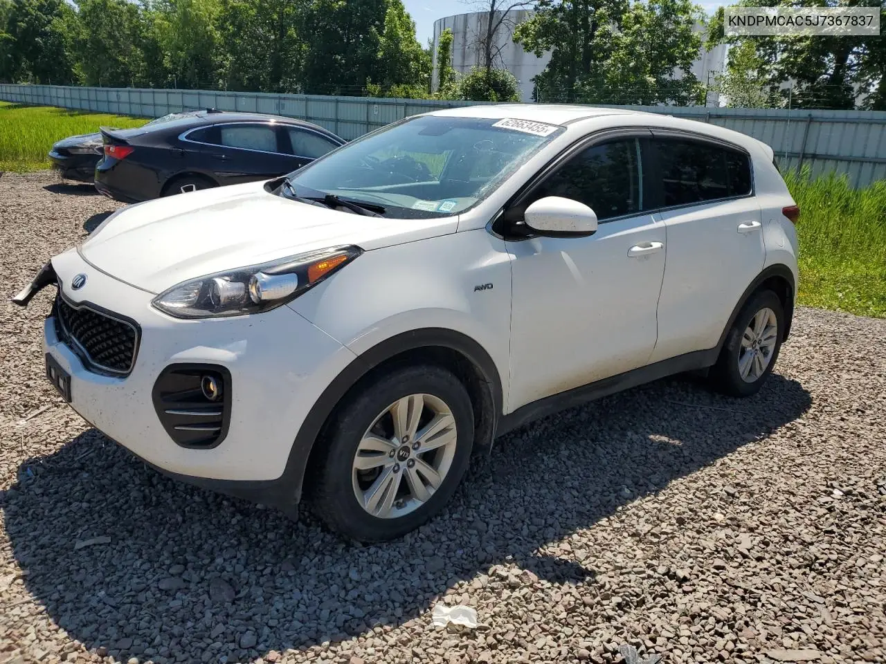 2018 Kia Sportage Lx VIN: KNDPMCAC5J7367837 Lot: 62663455