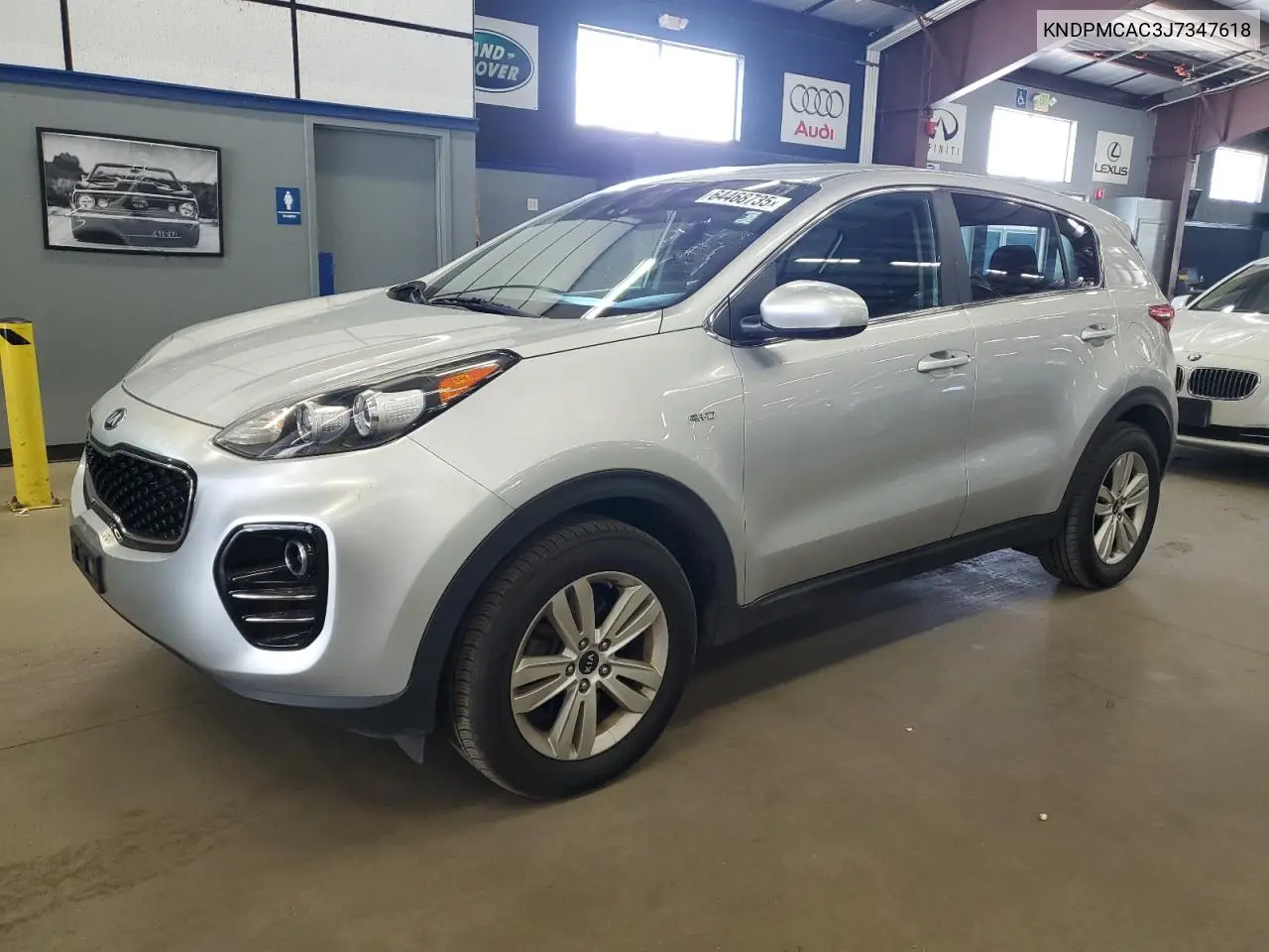 2018 Kia Sportage Lx VIN: KNDPMCAC3J7347618 Lot: 64468735