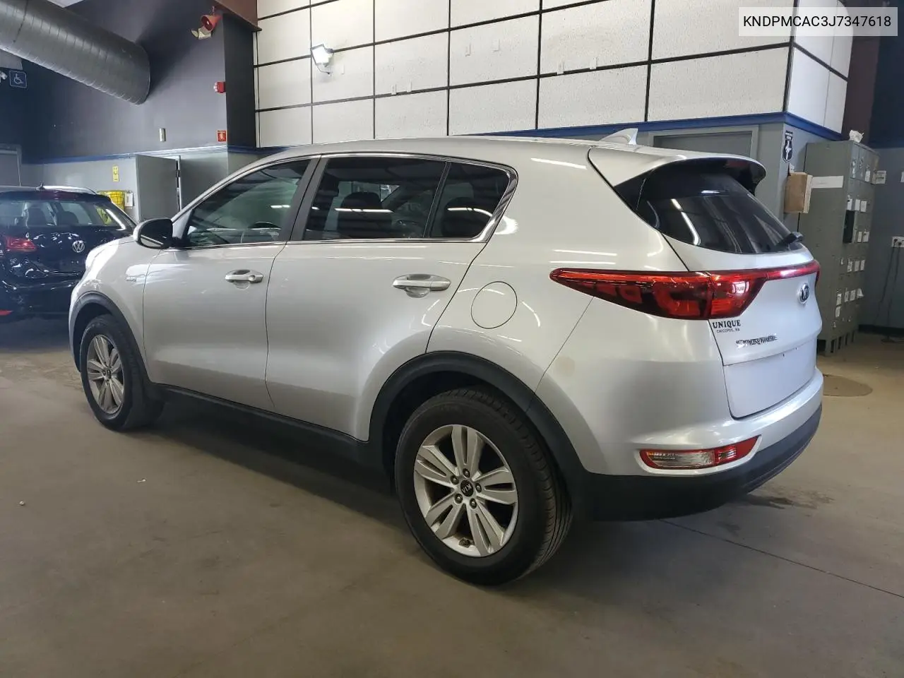 2018 Kia Sportage Lx VIN: KNDPMCAC3J7347618 Lot: 64468735