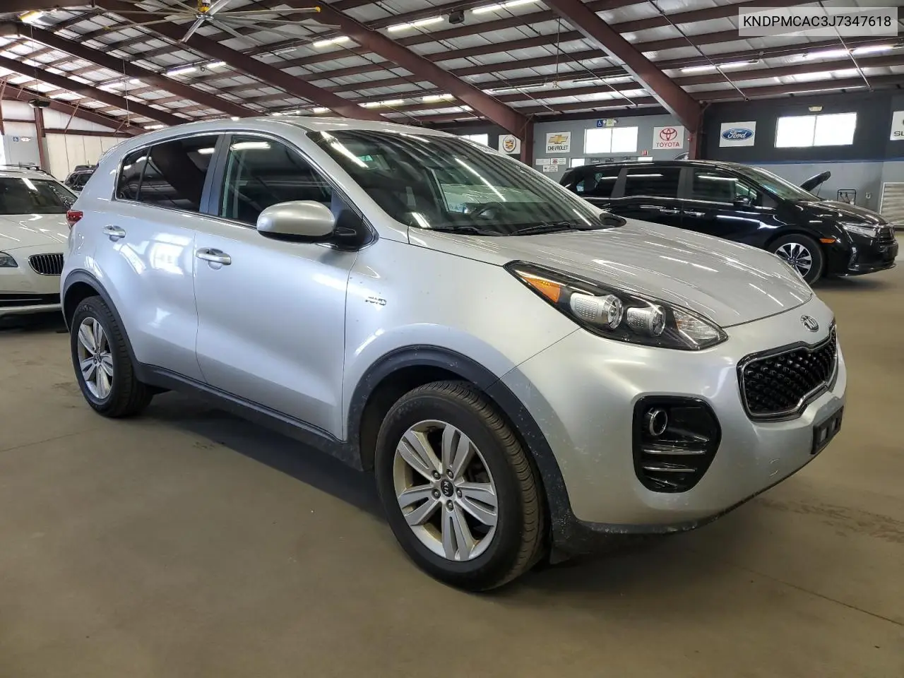2018 Kia Sportage Lx VIN: KNDPMCAC3J7347618 Lot: 64468735