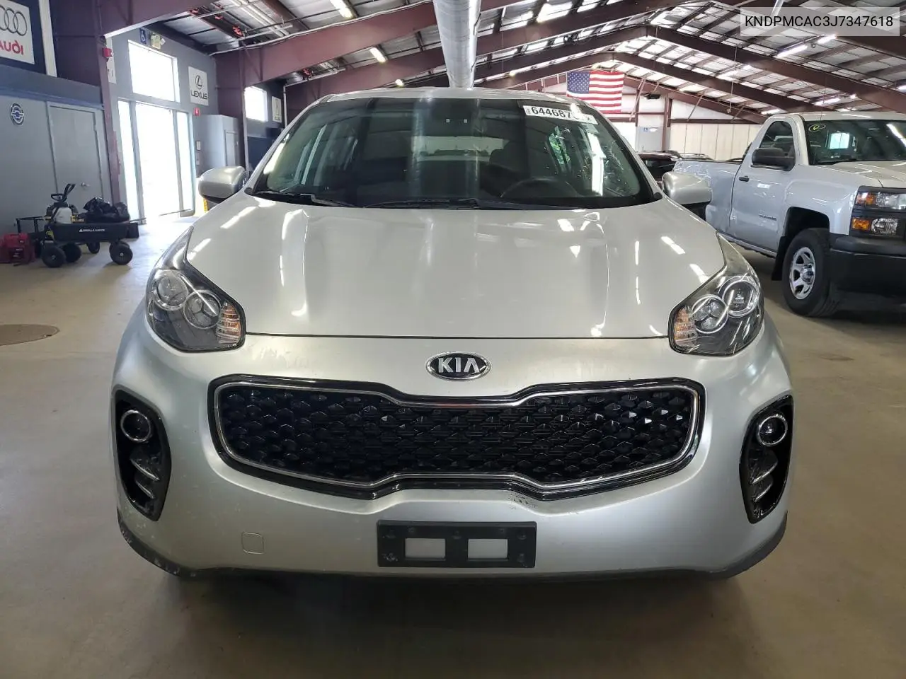 2018 Kia Sportage Lx VIN: KNDPMCAC3J7347618 Lot: 64468735
