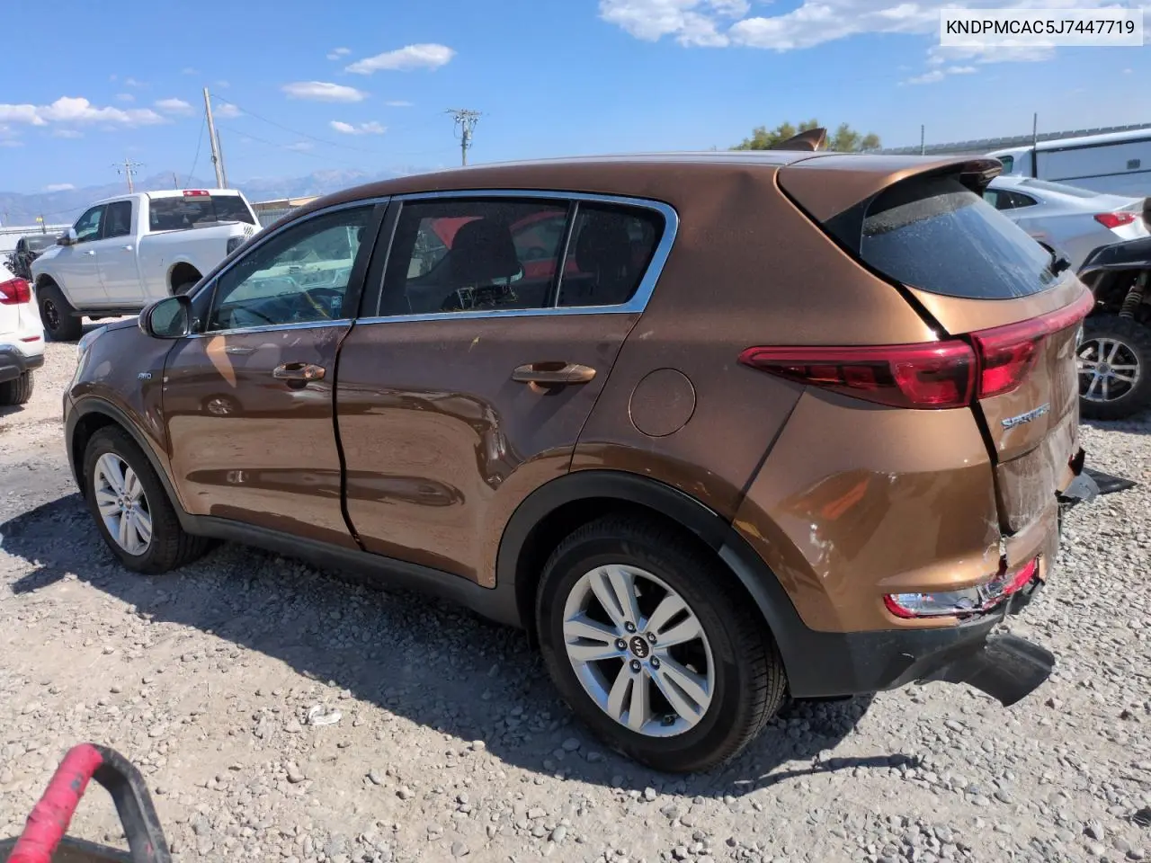 2018 Kia Sportage Lx VIN: KNDPMCAC5J7447719 Lot: 65687255