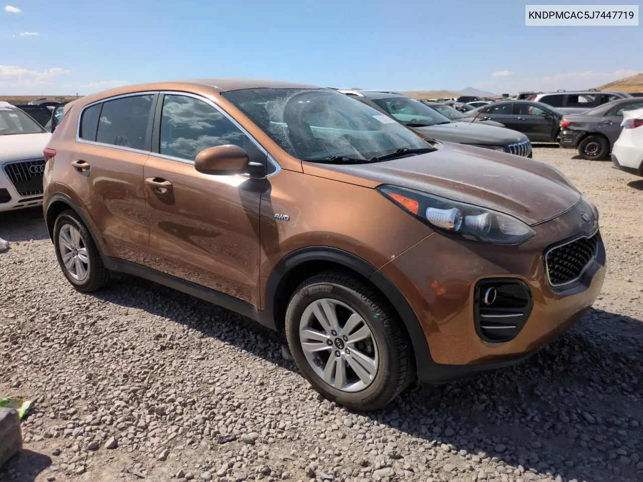2018 Kia Sportage Lx VIN: KNDPMCAC5J7447719 Lot: 65687255