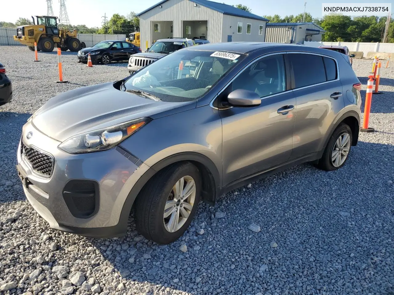 2018 Kia Sportage Lx VIN: KNDPM3ACXJ7338754 Lot: 65696375