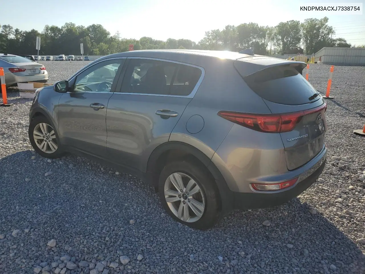 2018 Kia Sportage Lx VIN: KNDPM3ACXJ7338754 Lot: 65696375