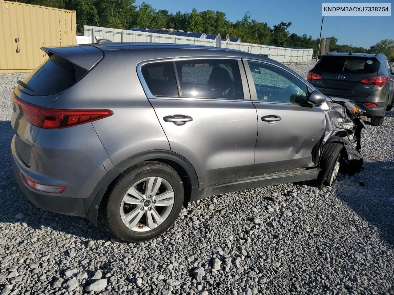 2018 Kia Sportage Lx VIN: KNDPM3ACXJ7338754 Lot: 65696375