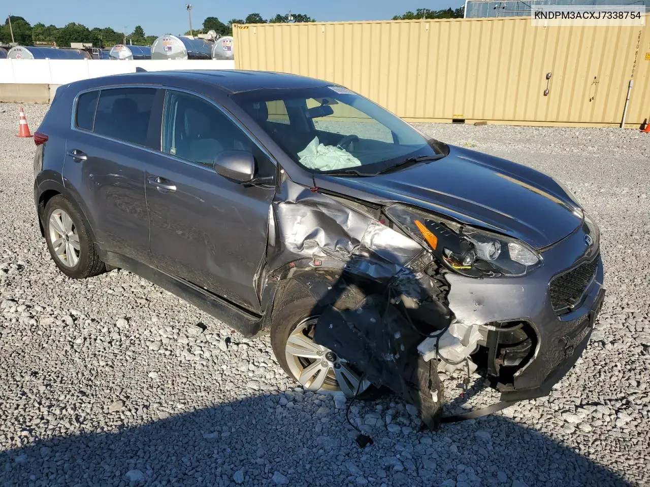 2018 Kia Sportage Lx VIN: KNDPM3ACXJ7338754 Lot: 65696375