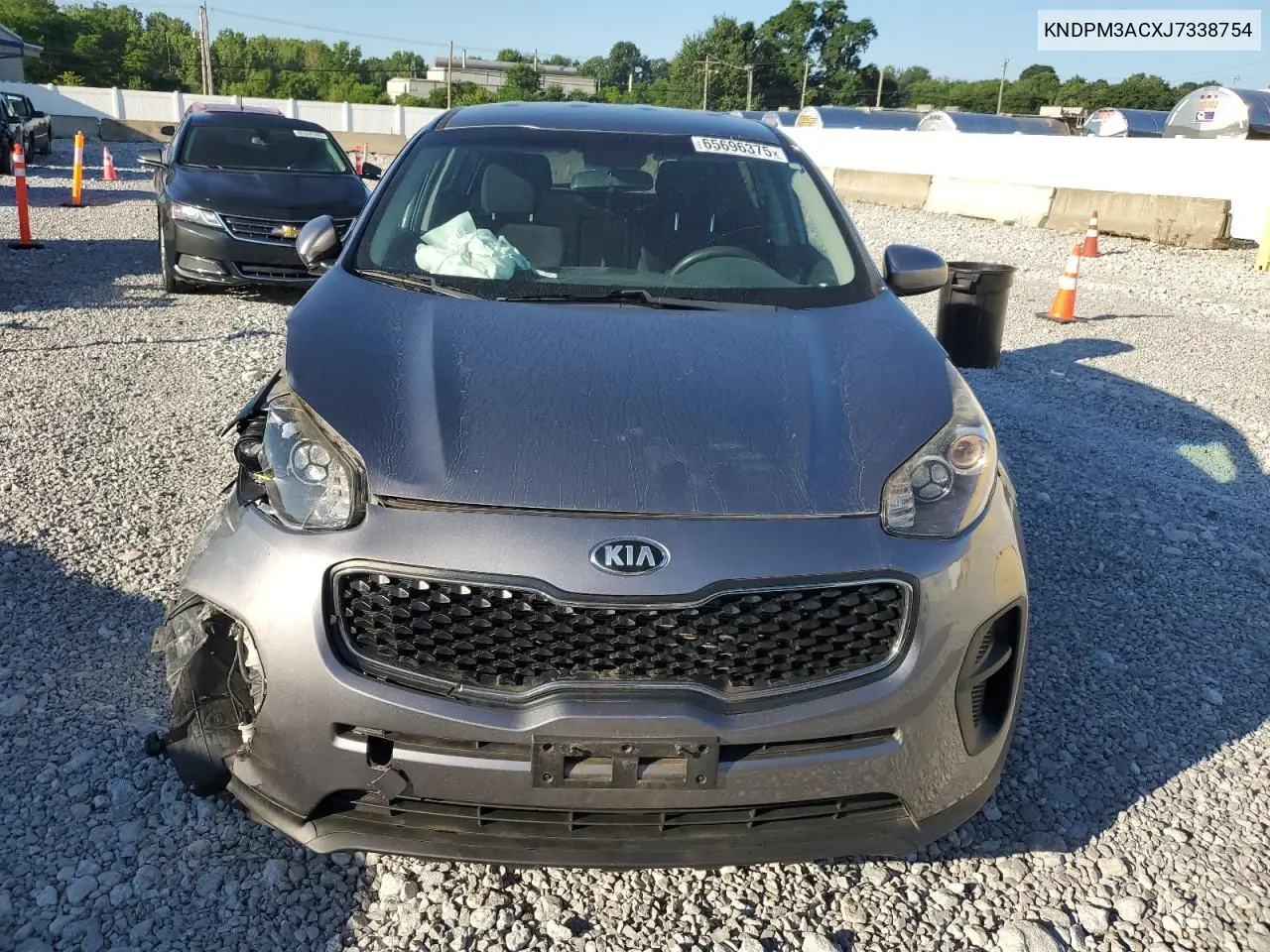 2018 Kia Sportage Lx VIN: KNDPM3ACXJ7338754 Lot: 65696375