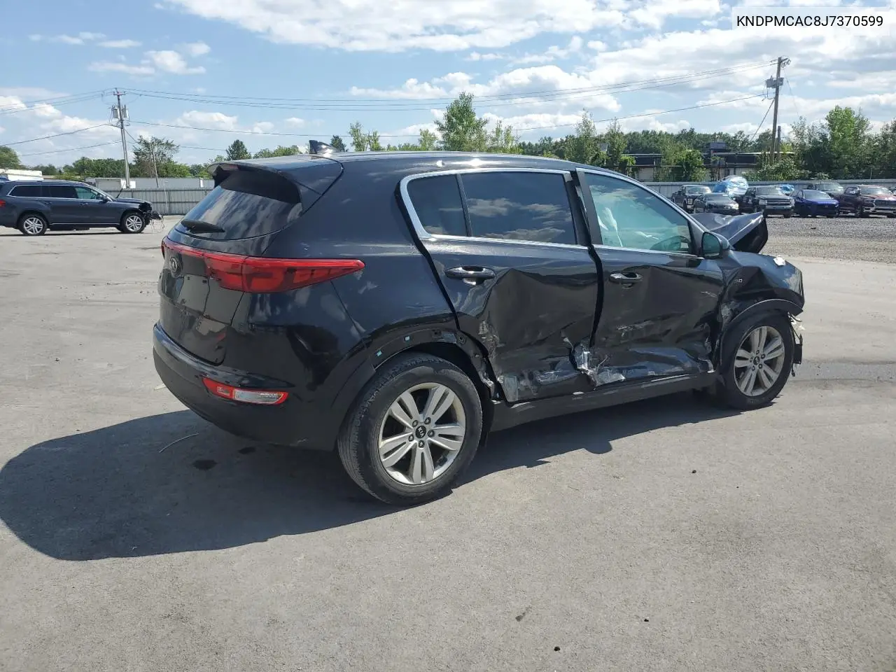2018 Kia Sportage Lx VIN: KNDPMCAC8J7370599 Lot: 65815765