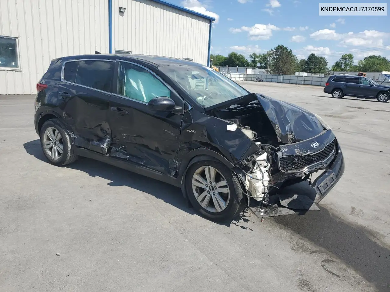 2018 Kia Sportage Lx VIN: KNDPMCAC8J7370599 Lot: 65815765