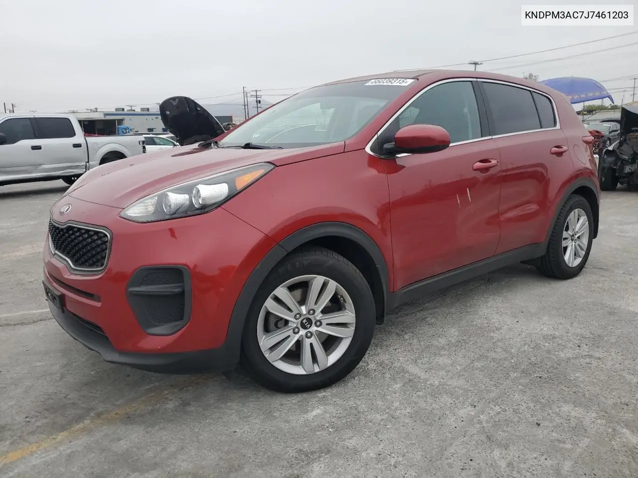 2018 Kia Sportage Lx VIN: KNDPM3AC7J7461203 Lot: 66039315