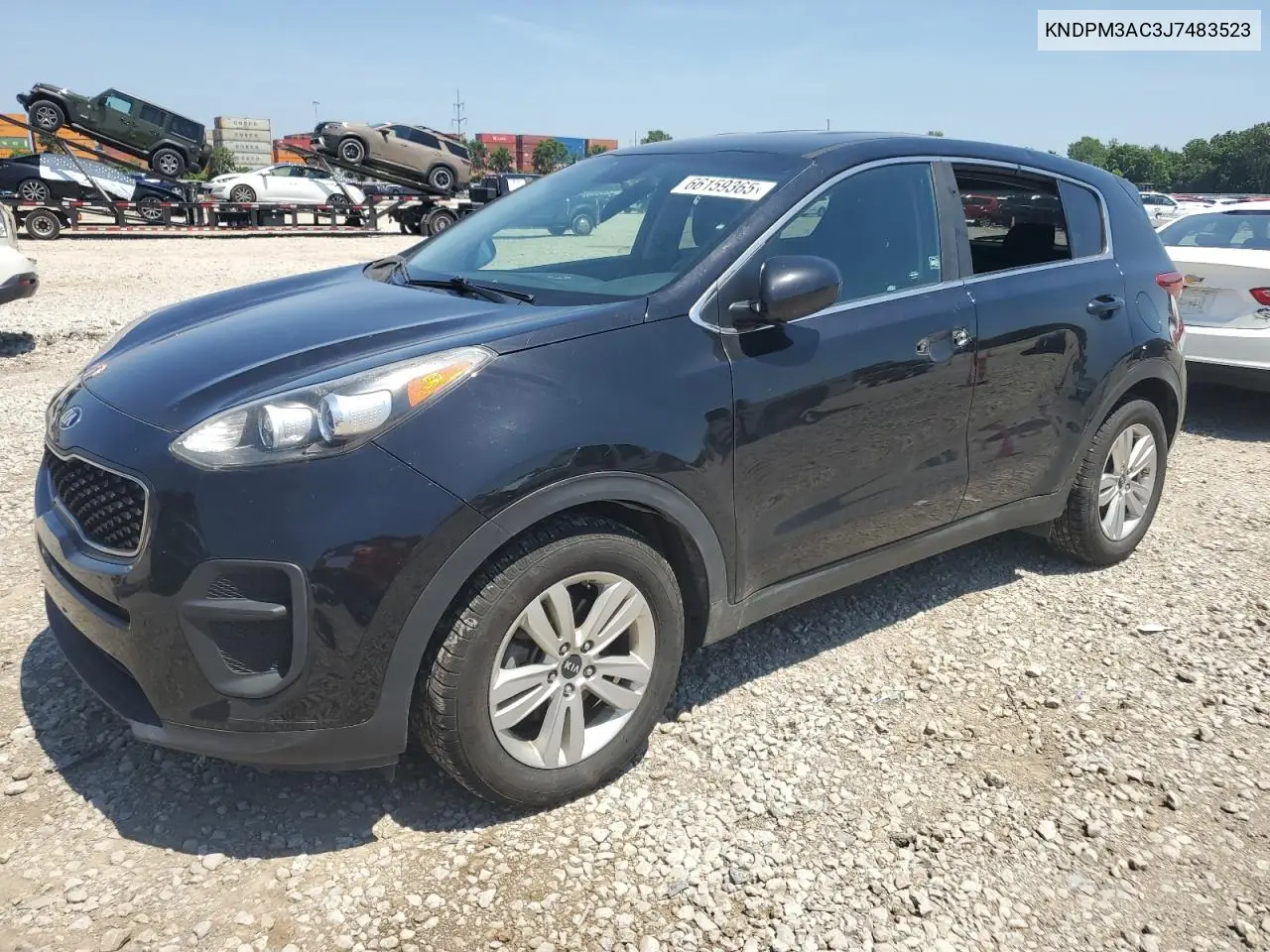 2018 Kia Sportage Lx VIN: KNDPM3AC3J7483523 Lot: 66159365