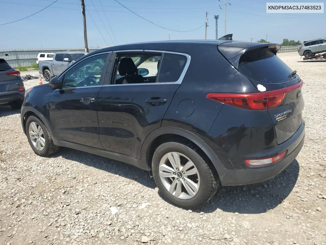 2018 Kia Sportage Lx VIN: KNDPM3AC3J7483523 Lot: 66159365