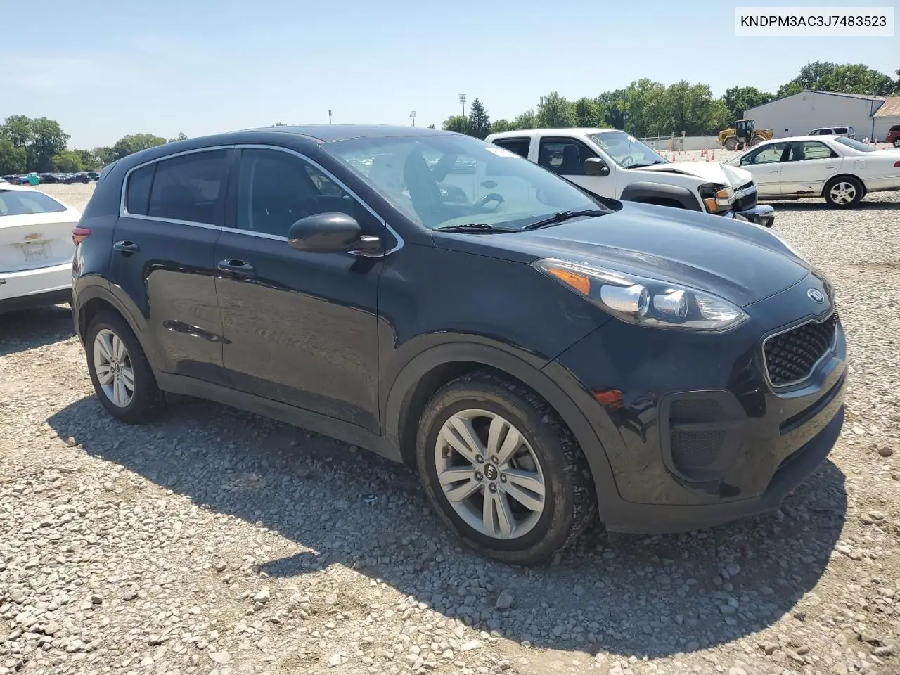 2018 Kia Sportage Lx VIN: KNDPM3AC3J7483523 Lot: 66159365