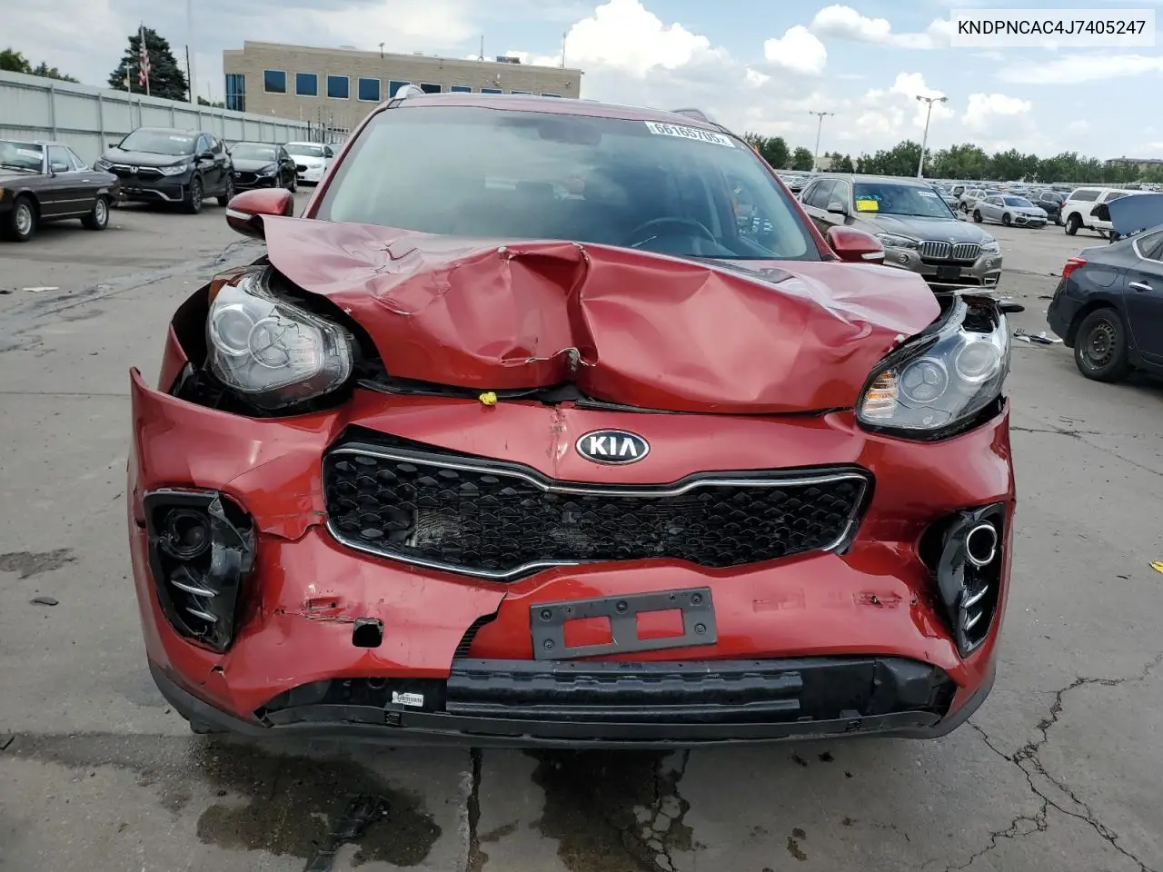 2018 Kia Sportage Ex VIN: KNDPNCAC4J7405247 Lot: 66165705