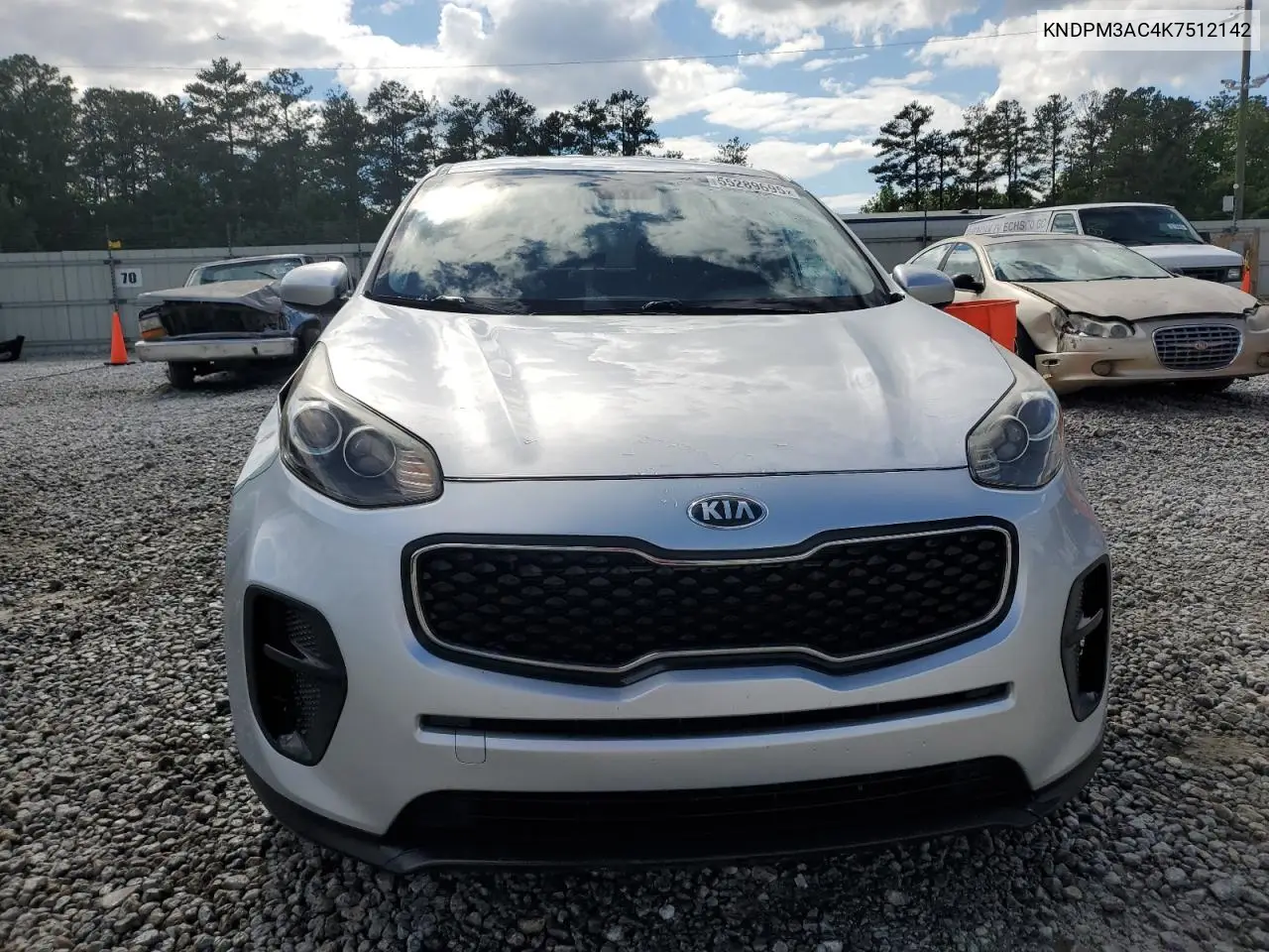 2019 Kia Sportage Lx VIN: KNDPM3AC4K7512142 Lot: 55289695