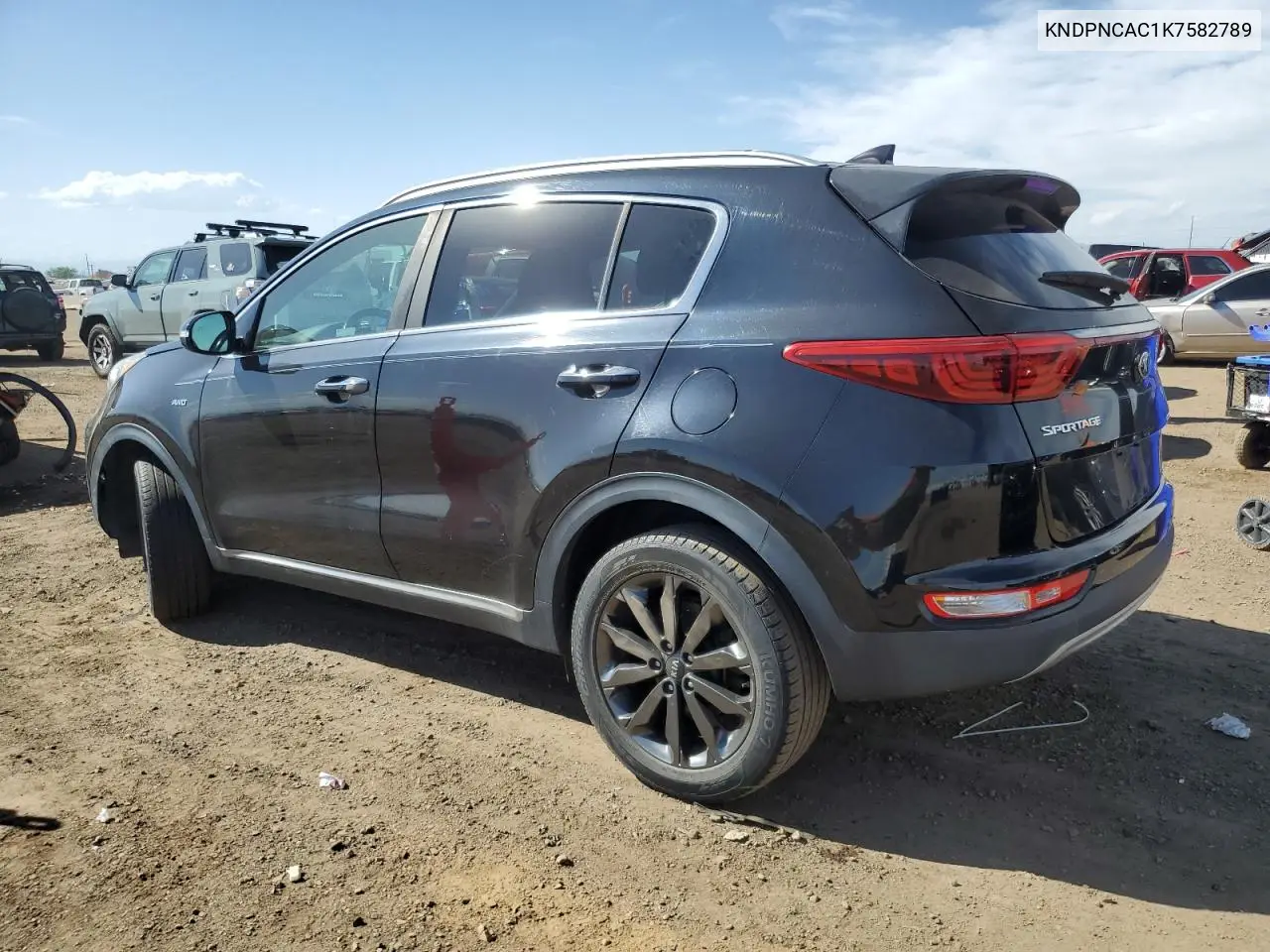2019 Kia Sportage Ex VIN: KNDPNCAC1K7582789 Lot: 56493415