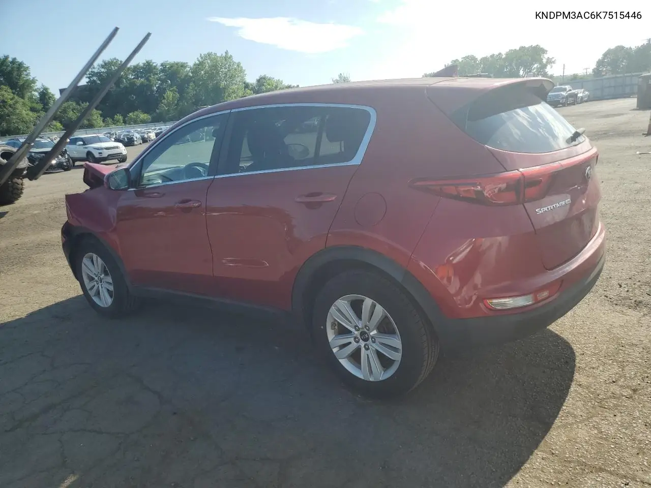 2019 Kia Sportage Lx VIN: KNDPM3AC6K7515446 Lot: 62341025