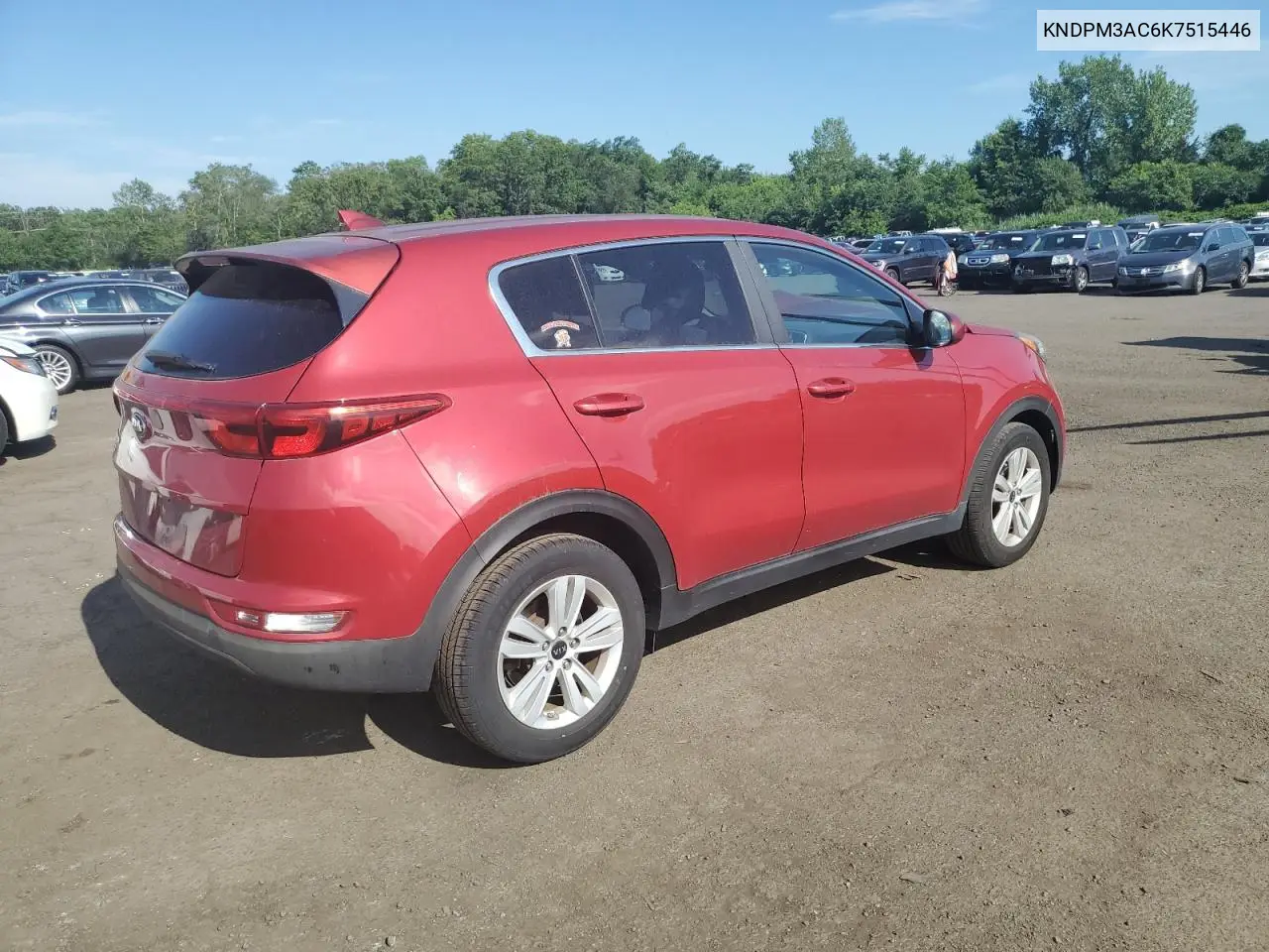 2019 Kia Sportage Lx VIN: KNDPM3AC6K7515446 Lot: 62341025